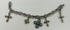 18K Gold & Silver Charm Bracelet (Dayton, NJ)