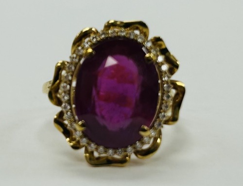 14K Gold & Diamond Ring (Dayton, NJ)