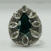 18K Gold Emerald & Diamond Ring (Dayton, NJ)
