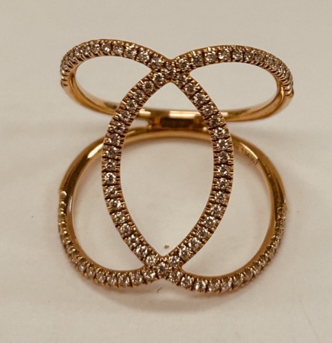 14K Michael M Gold & Diamond Ring (Dayton, NJ)