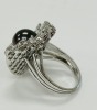 18K Gold Cultured Pearl & Diamond Ring (Dayton, NJ) - 2