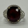 18K Gold Ruby & Diamond Ring (Dayton, NJ)
