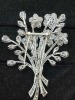 Platinum Van Cleef & Arpels Diamond Brooch (Dayton, NJ) - 3