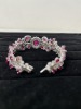 18K Gold Ruby & Diamond Bracelet (Dayton, NJ) - 4