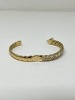 14K Gold & Diamond Bangle Bracelet (Dayton, NJ) - 7