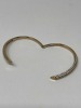 14K Gold & Diamond Bangle Bracelet (Dayton, NJ) - 4