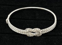14K Gold & Diamond Bangle Bracelet (Dayton, NJ)