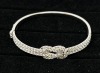 14K Gold & Diamond Bangle Bracelet (Dayton, NJ)