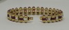 18K Gold Ruby & Diamond Bracelet (Dayton, NJ) - 2