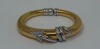 18K Gold & Diamond Bangle Bracelet (Dayton, NJ)