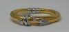 18K Gold & Diamond Bangle Bracelet (Dayton, NJ) - 3