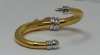 18K Gold & Diamond Bangle Bracelet (Dayton, NJ) - 4