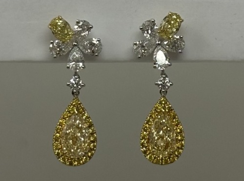 18K Gold & Diamond Earrings (Dayton, NJ)