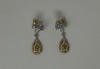 18K Gold & Diamond Earrings (Dayton, NJ) - 3
