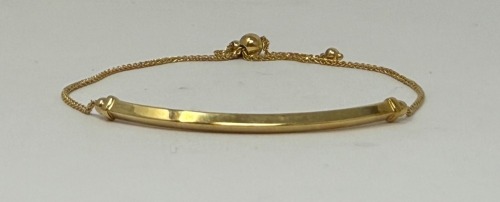 (2) 14K Gold Bracelets (Dayton, NJ)