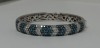 18K Gold & Diamond Bangle Bracelet (Dayton, NJ)