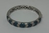 18K Gold & Diamond Bangle Bracelet (Dayton, NJ) - 2