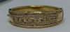 18K Gold & Diamond Bangle Bracelet (Dayton, NJ)