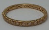 18K Roberto Coin Gold & Diamond Bangle Bracelet (Dayton, NJ)