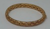 18K Roberto Coin Gold & Diamond Bangle Bracelet (Dayton, NJ) - 2
