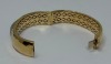 18K Roberto Coin Gold & Diamond Bangle Bracelet (Dayton, NJ) - 3