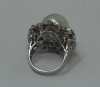 18K Gold Cultured Pearl & Diamond Ring (Dayton, NJ) - 2