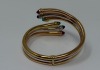 18K Tri-Gold Bangle Bracelet (Dayton, NJ) - 2