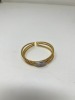 18K Simon G. Gold & Diamond Bangle Bracelet (Dayton, NJ) - 5