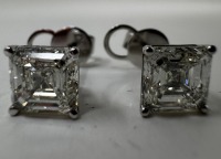 18K Gold & Diamond Earrings (Dayton, NJ)