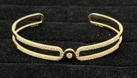 14K Michael M. Gold & Diamond Cuff Bracelet (Dayton, NJ)