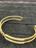 14K Michael M. Gold & Diamond Cuff Bracelet (Dayton, NJ) - 4