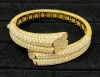 18K Gold & Diamond Bangle Bracelet (Dayton, NJ)