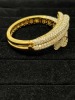 18K Gold & Diamond Bangle Bracelet (Dayton, NJ) - 3