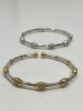 (2) 14K Gold & Diamond Cuff Bracelets (Dayton, NJ) - 5