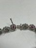 Platinum Ruby & Diamond Bracelet (Dayton, NJ) - 8
