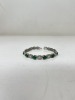 18K Gold Emerald & Diamond Bracelet (Dayton, NJ) - 8