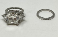 (2) Platinum & Diamond Rings (Dayton, NJ)