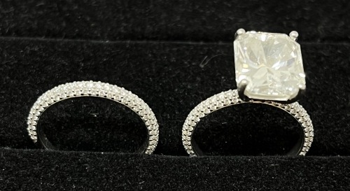 (2) Platinum & Diamond Rings (Dayton, NJ)