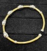 18K Gold & Diamond Bangle Bracelet (Dayton, NJ) - 2