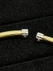 18K Gold & Diamond Bangle Bracelet (Dayton, NJ) - 5