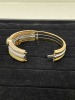 18K Gold & Diamond Bangle Bracelet (Dayton, NJ) - 3