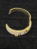 18K Gold & Diamond Bangle Bracelet (Dayton, NJ) - 4