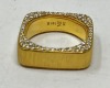 18K Gold & Diamond Bangle Bracelet (Dayton, NJ)