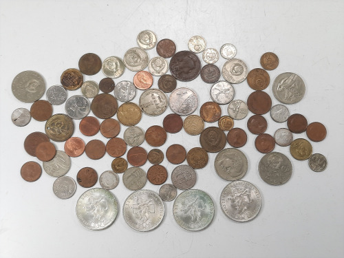 Assorted Foreign Coins
