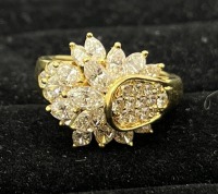 18K Gold & Diamond Ring (Dayton, NJ)
