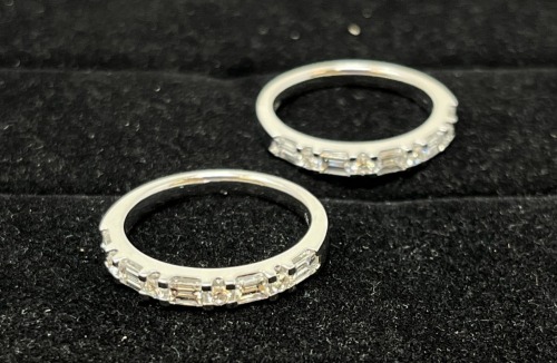 (2) 14K Gold & Diamond Rings (Dayton, NJ)