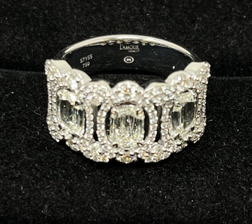 18K Christopher Designs Gold & Diamond Ring (Dayton, NJ)