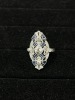 JoAq Platinum Diamond & Sapphire Ring (Dayton, NJ) - 7
