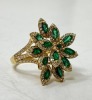 14K Gold Effy Emerald & Diamond Ring (Dayton, NJ)