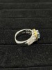 18K Gold Simon G. Zircon & Diamond Ring (Dayton, NJ) - 9